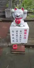 鹿角八坂神社の狛犬