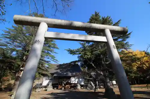 上田招魂社の鳥居