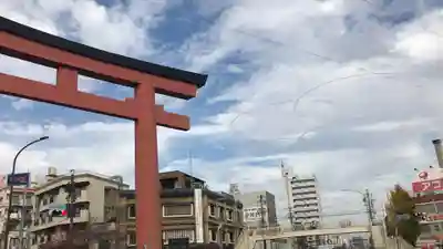 豊國神社の鳥居