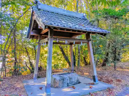 皇大明神社（中牧）の手水舎