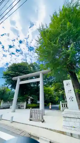 阿佐ヶ谷神明宮の鳥居