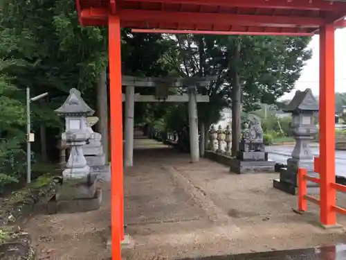 積田神社の鳥居