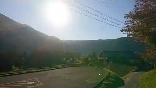 恵那神社の景色