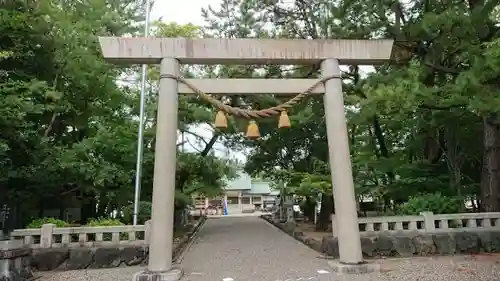 中山神明社の鳥居