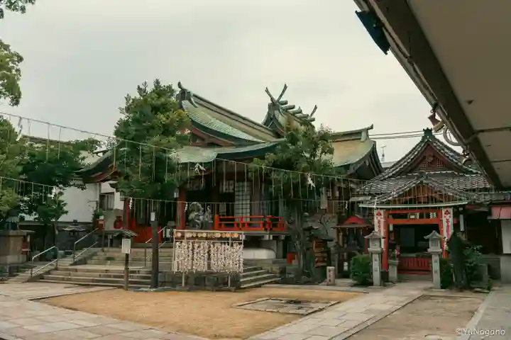 阿倍王子神社の本殿・本堂