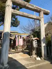 徳庵神社の鳥居