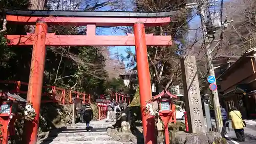 貴船神社の鳥居