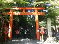 貴船神社の鳥居