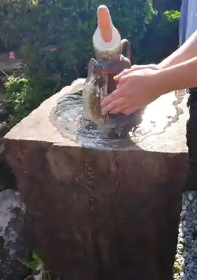 薩門山乘願寺の手水舎