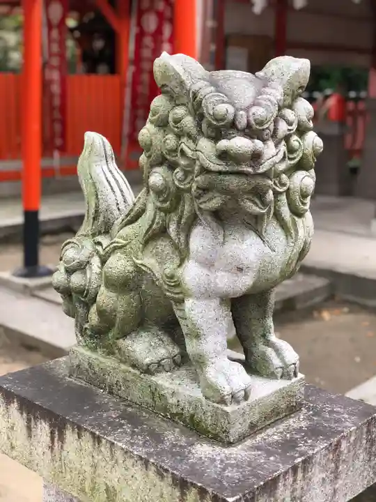 難波大社 生國魂神社の狛犬