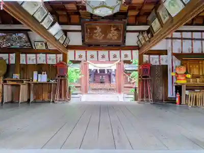 郡山八幡神社の本殿・本堂