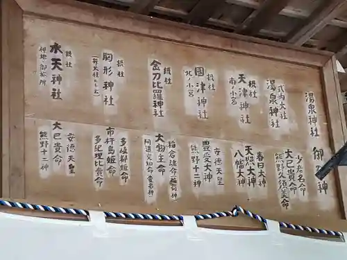 湯泉神社のその他建物