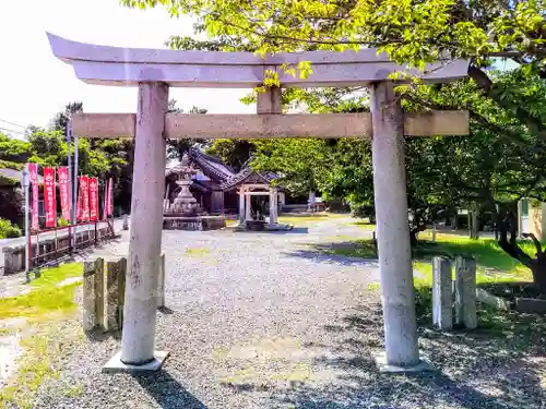 稲荷社（堀田稲荷神社）の鳥居