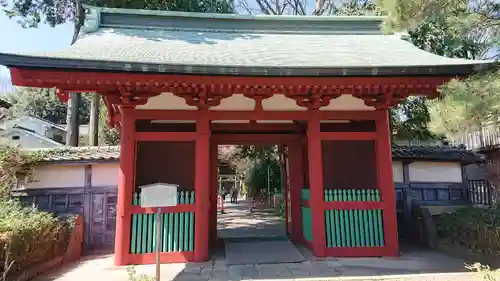 仙波東照宮の山門・神門