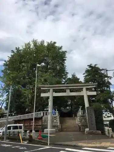 代田八幡神社の鳥居