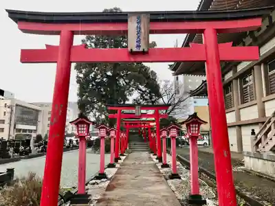 孝勝寺の鳥居