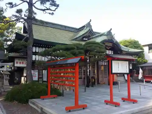 阿部野神社の本殿・本堂
