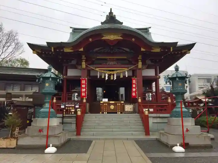 羽田神社の本殿・本堂