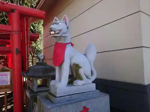 池袋御嶽神社の狛犬