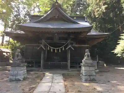 有賀神社の本殿・本堂
