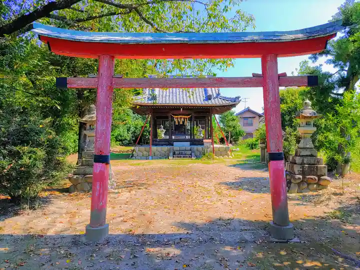 八幡社(大牧)の鳥居