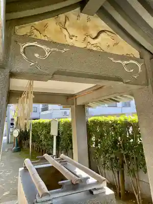 飛木稲荷神社の手水舎