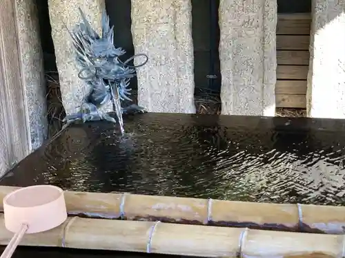 龍口寺の手水舎