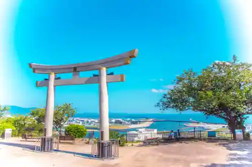 鹿島御児神社の鳥居