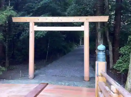 伊勢神宮内宮（皇大神宮）の鳥居