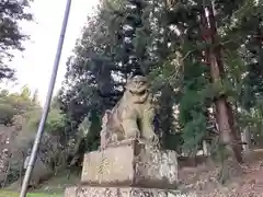 大宮温泉神社の狛犬