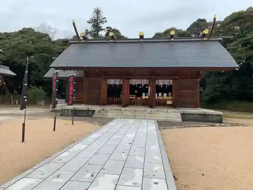 松江護國神社の本殿