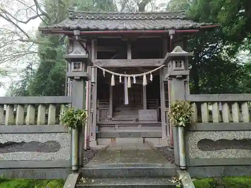 白山神社の本殿