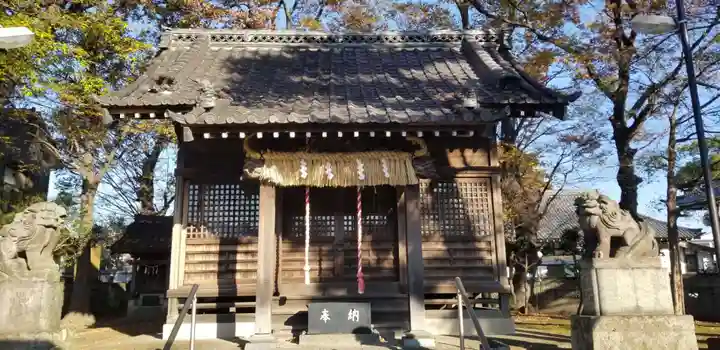 神明天祖神社の本殿・本堂