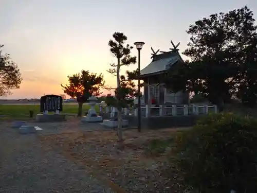 鹿島神社の本殿