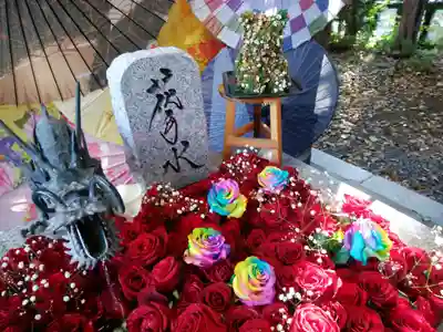 札幌諏訪神社の手水舎