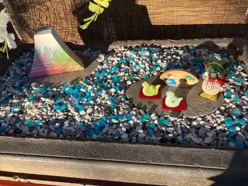 島田八坂神社の手水舎