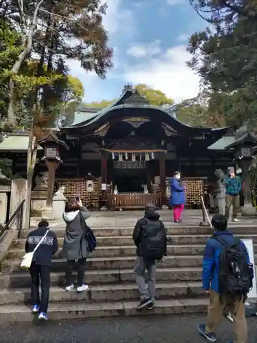 岡崎神社の本殿・本堂