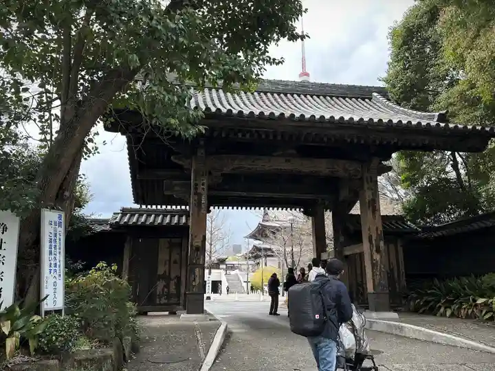 増上寺の山門・神門