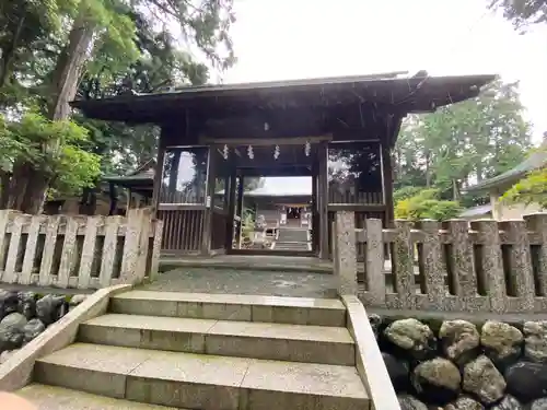 草薙神社の山門・神門