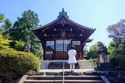 八幡神社(みよし市)の本殿・本堂