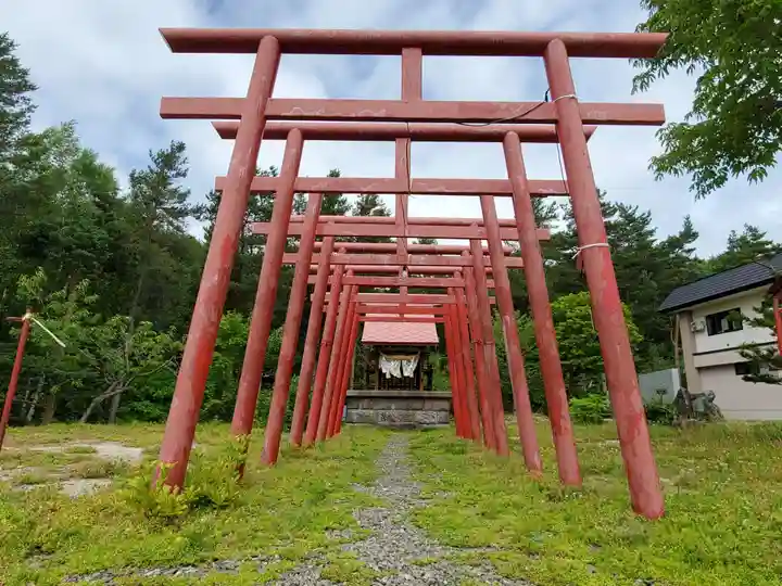 中富良野神社の鳥居
