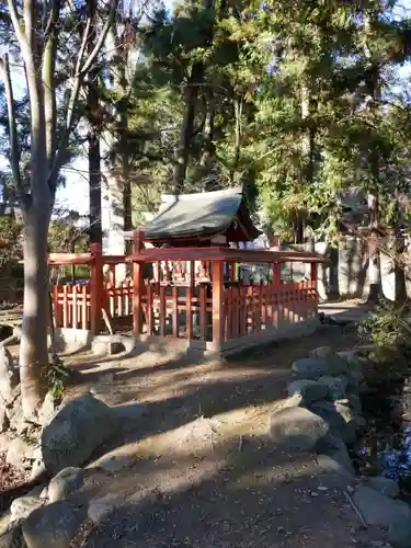 大井俣窪八幡神社の末社