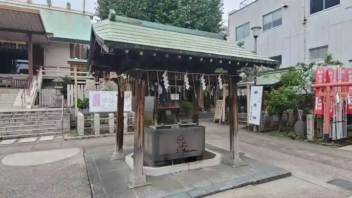 深川神明宮の手水舎
