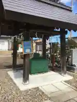 網走三吉神社の手水舎