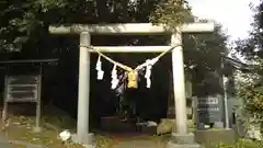 釜坂八幡神社の鳥居