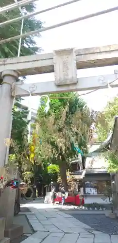 小野照崎神社の鳥居
