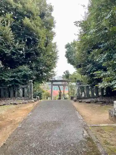 大久保神社の鳥居