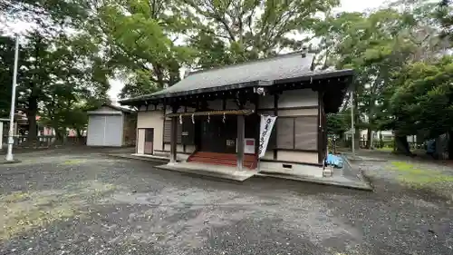 横割八幡宮の本殿