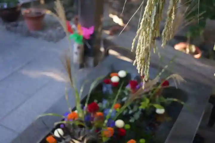 東海市熊野神社の手水舎