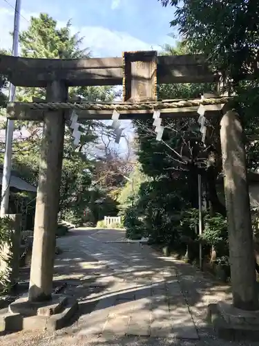 水稲荷神社の鳥居